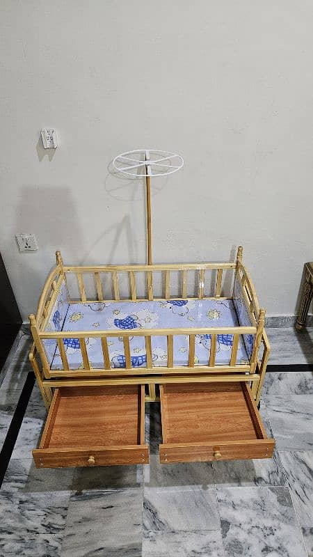 Junior baby cot with swing 5