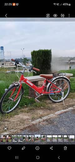 Japanese gear 6 speed cycle