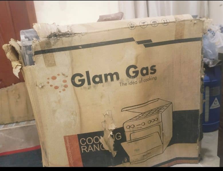 Glam Gas cocking range bakers model packed 0