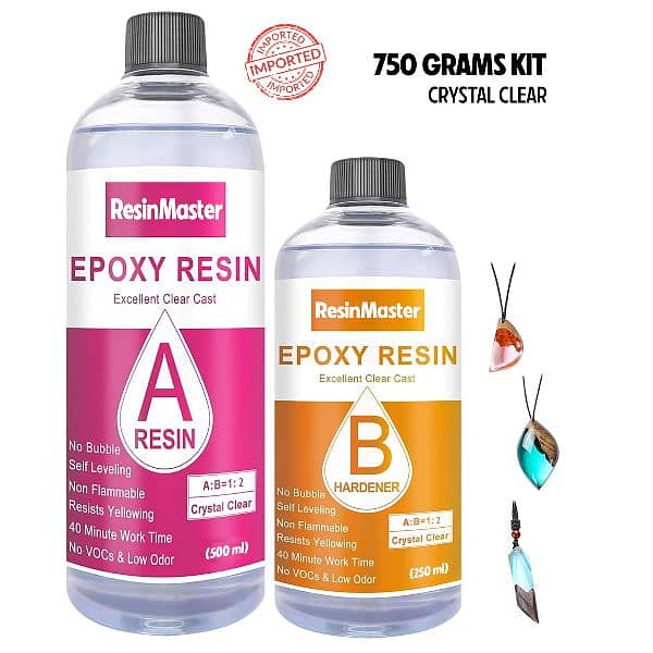 super crystal clear epoxy resin | Available in bulk quantity also 1