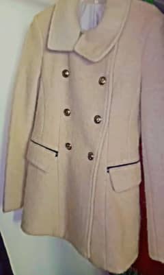 Wool double-breasted coat for Sale original price (30,000)