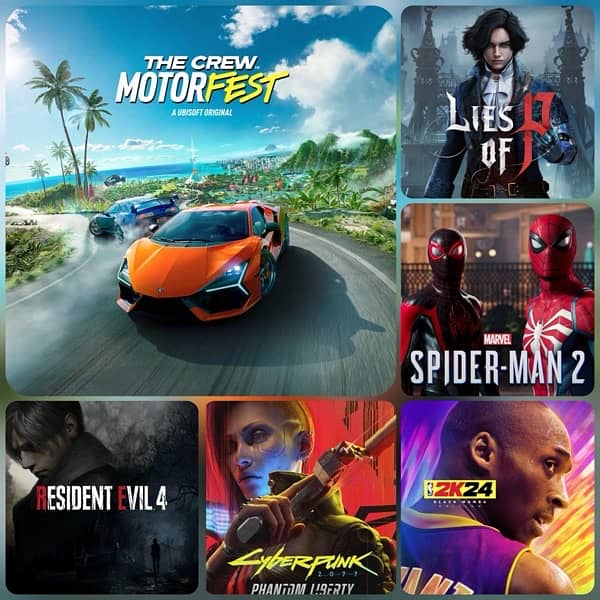 Xbox and PlayStation Games For Ps 4/Ps 5 , Xbox One , Xbox Series 6