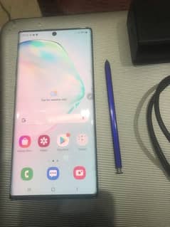 Samsung note 10 plus 5g 10/10 no dot no shade not any fault