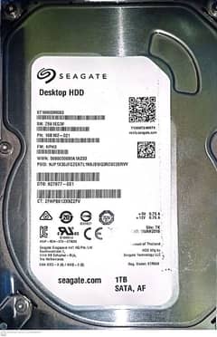 Seagate HDD hard Drive with 100% Health