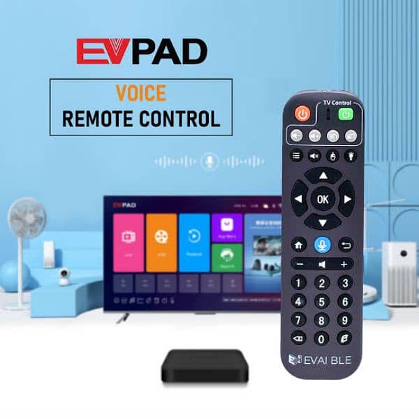 Android tv box 4g 64gb original voice remote 3