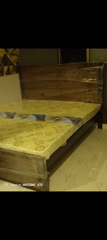 double bed mattress 5 inchi chohra 1