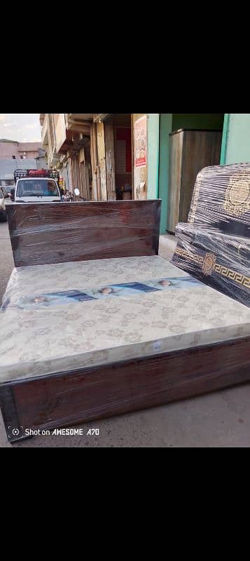 double bed mattress 5 inchi chohra 2