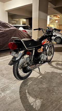 HONDA CG125 2022 MODEL KARACHI NUMBER