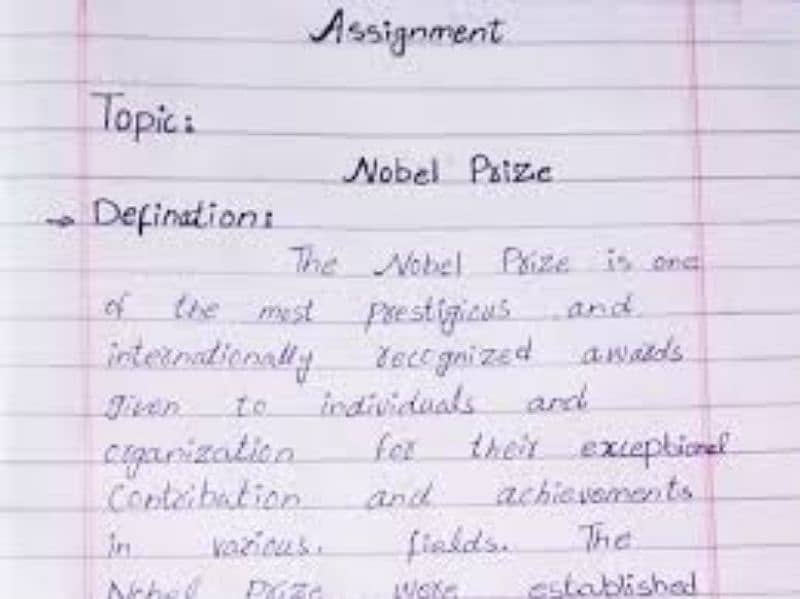 handwriting assignment work 0