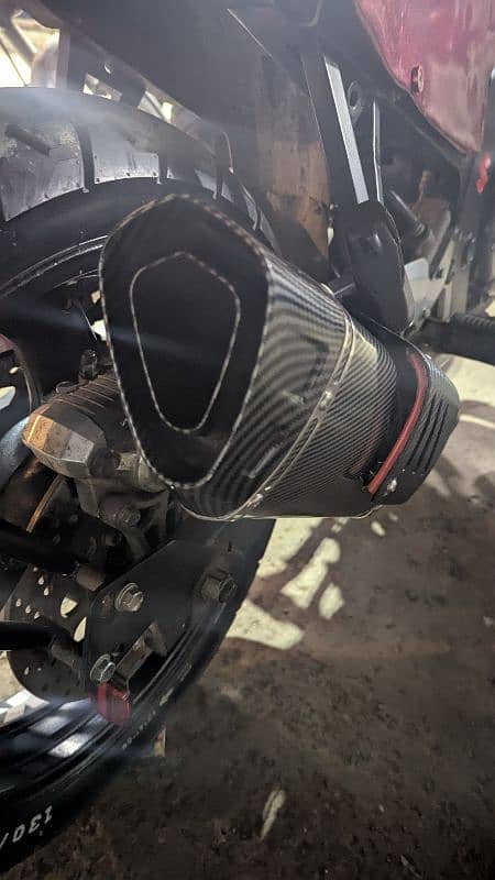 akrapovic long exhaust 4