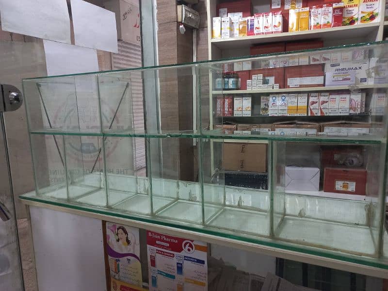 Glass Shelf double rack 0