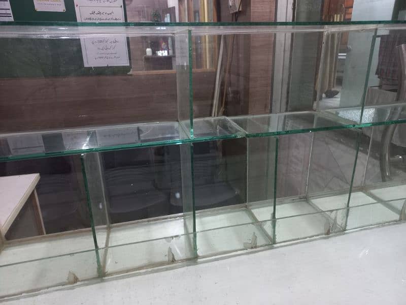 Glass Shelf double rack 2