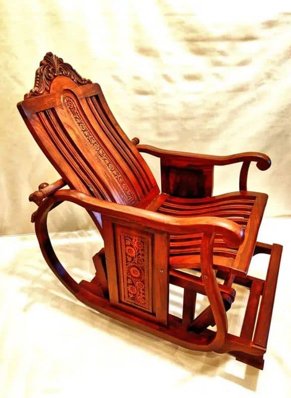 wooden rocking chair 3