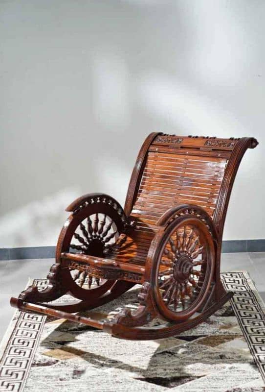 wooden rocking chair 8