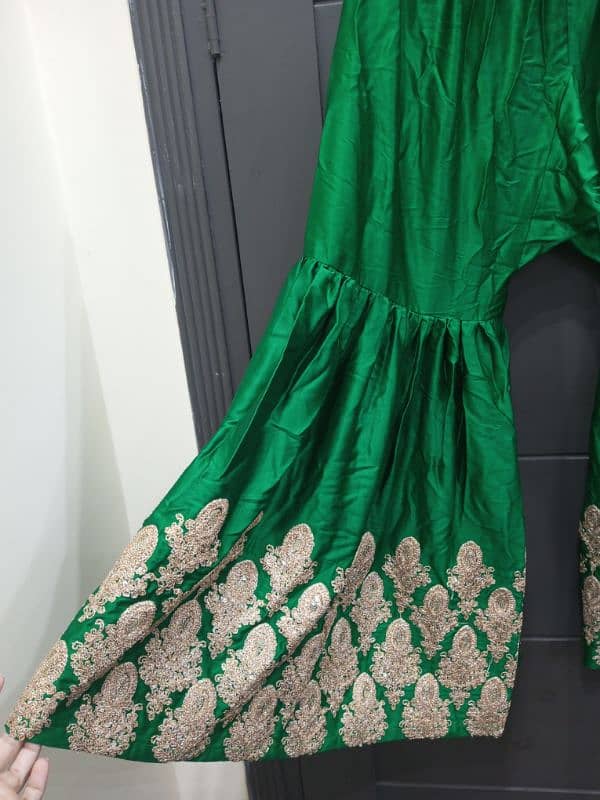 Dresses for wedding gharara and frock 7