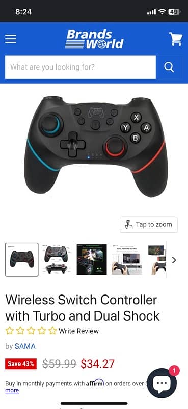 wireless controller for N-SL 1