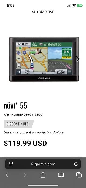 GPS navigation system for car 4