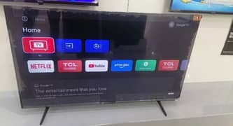 Smart Tv 40 InCh TCL Led Tv New Software 1 year warranty 0300-4675739