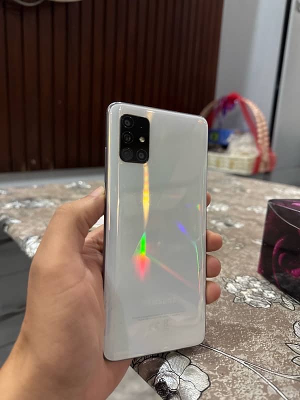 Galaxy A51. Prism Crush White 10/10 2