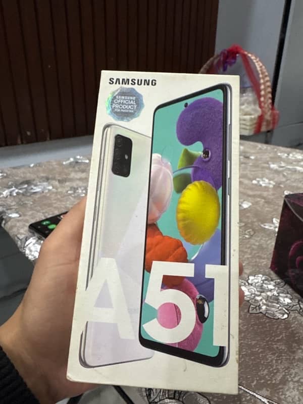 Galaxy A51. Prism Crush White 10/10 3