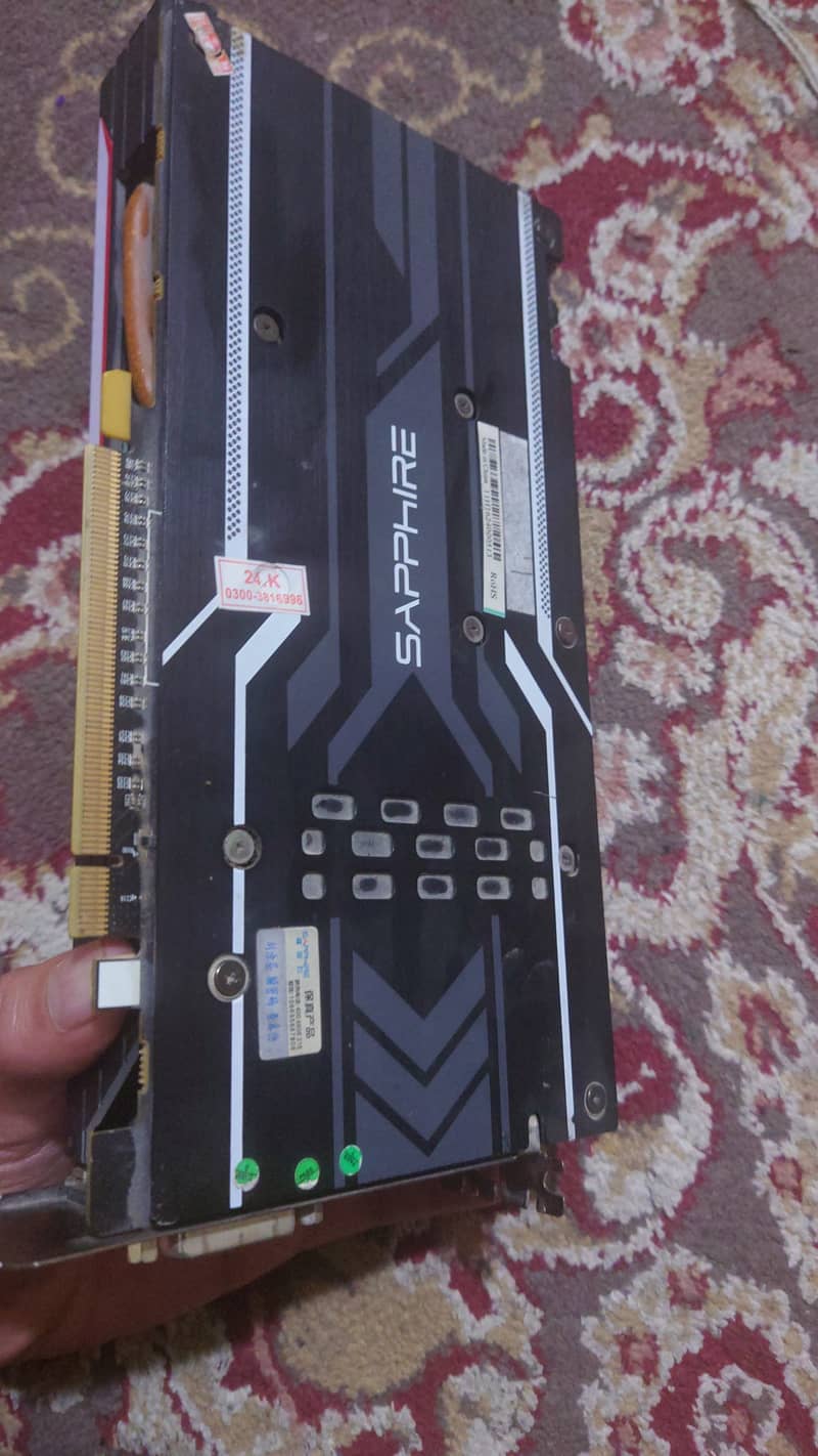 AMD Redion Graphic Card DDr5 4 gb 7