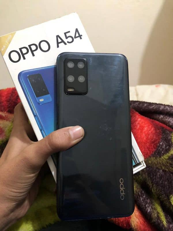 oppo a 54 10/10  4 128 with box 0