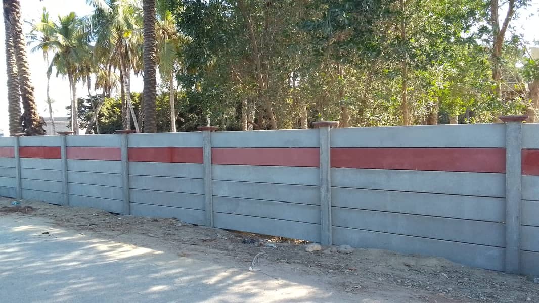 Precast boundary wall 0