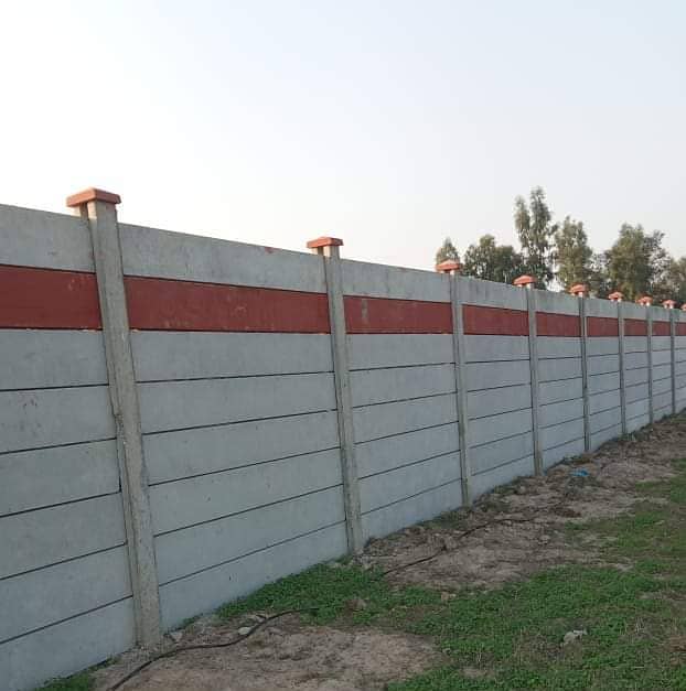 Precast boundary wall 7