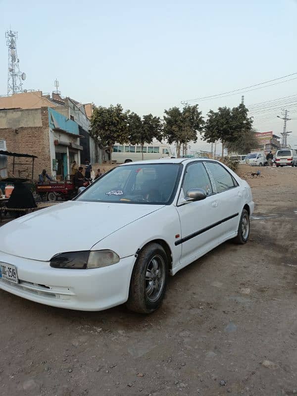 Honda Civic 1994. Islamabad Number. D15 engine 2