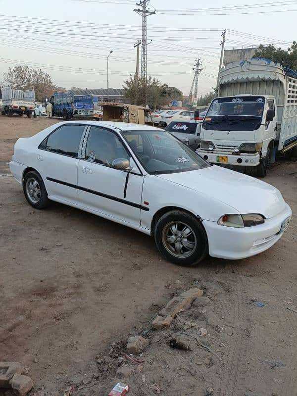 Honda Civic 1994. Islamabad Number. D15 engine 3