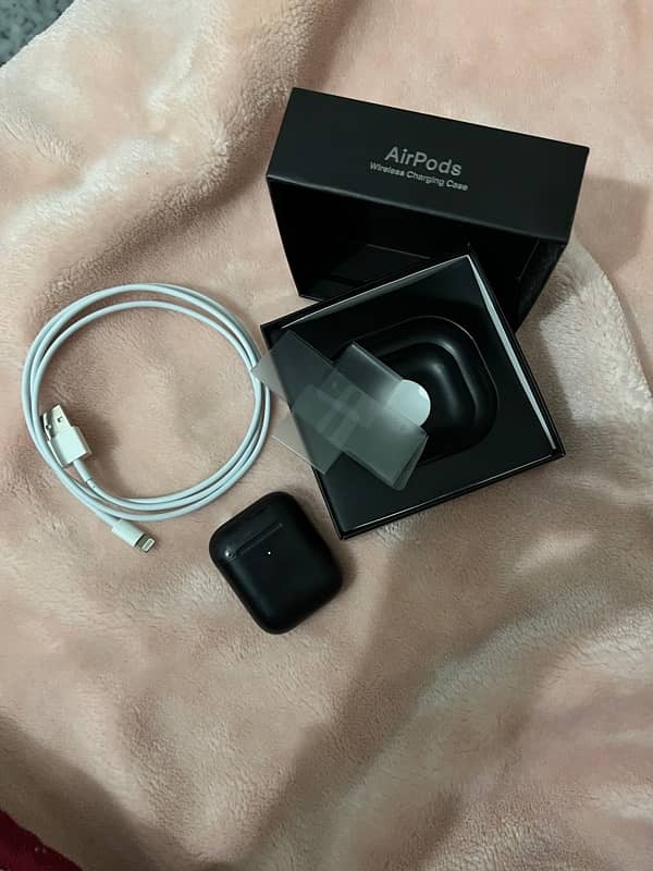 Airpods wireless charging 2 argent sale 1