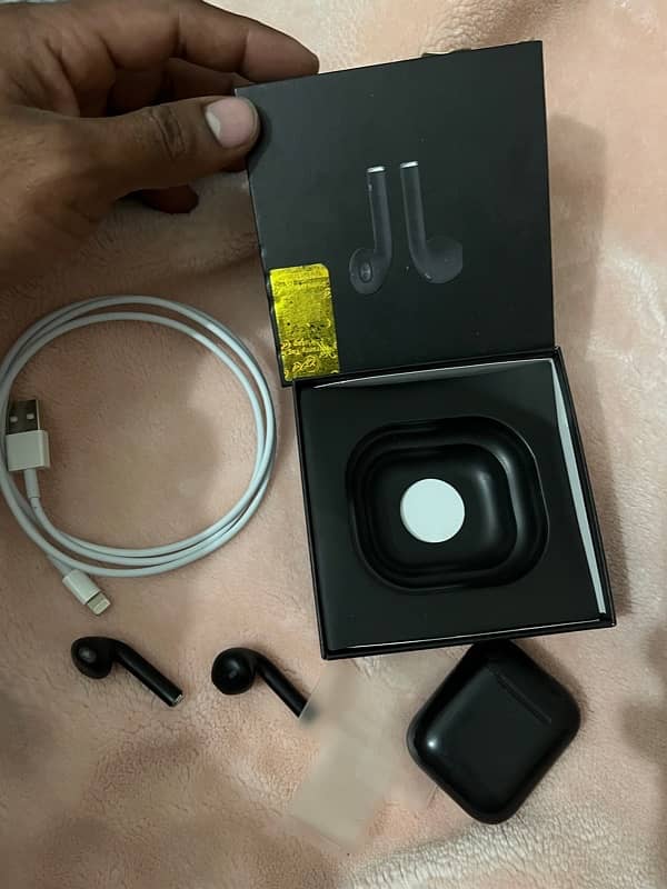 Airpods wireless charging 2 argent sale 5