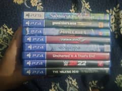 Used PS4 and Ps5 Games For sale , GTA, Tekken, Minecraft, uncharted