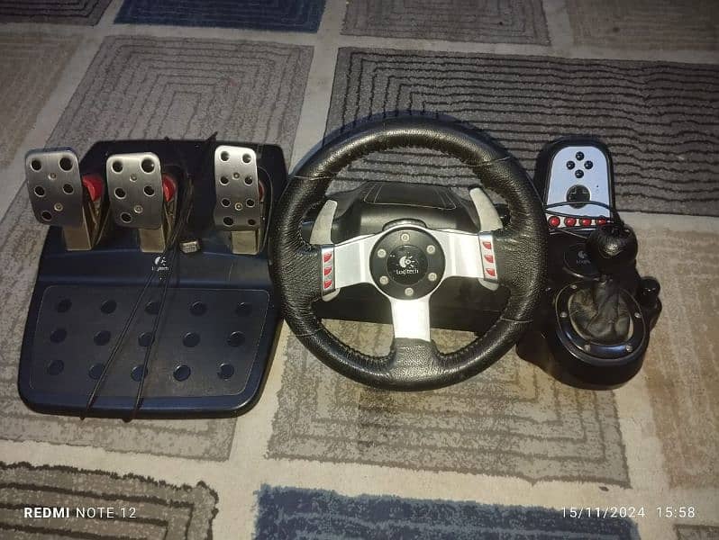 Logitech g27 steering wheel 0