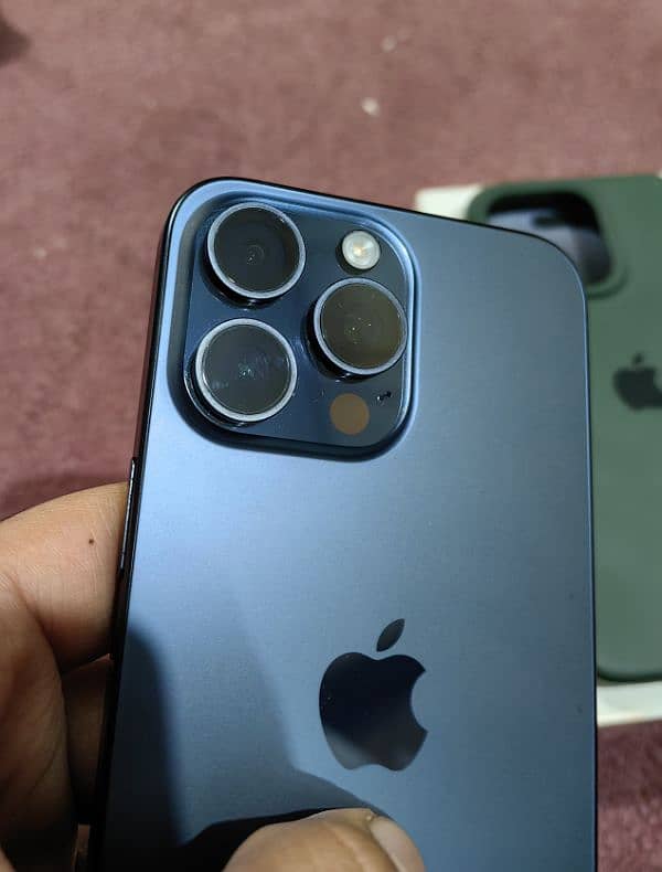 Iphone 15pro Max Blue Titanium 8