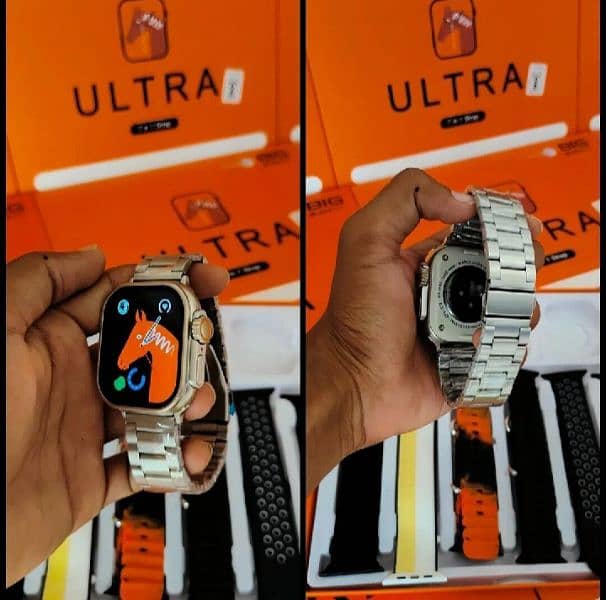 Ultra 7 in 1 Smart Watch Latest Series 8 With 7 Straps 4