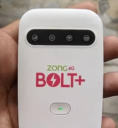 ZONG 4G BOLT+ Internet device for 10 connections