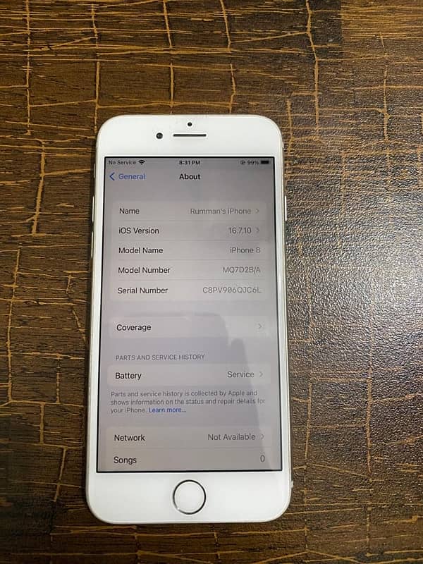 IPHONE 8 ( 256Gb , 10/10 Condition ) 8