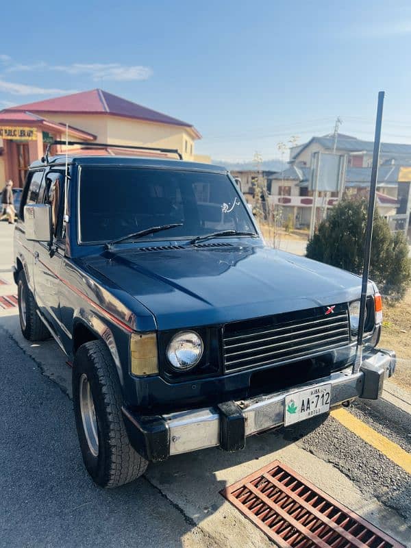 Mitsubishi Pajero 3 door 1986 7