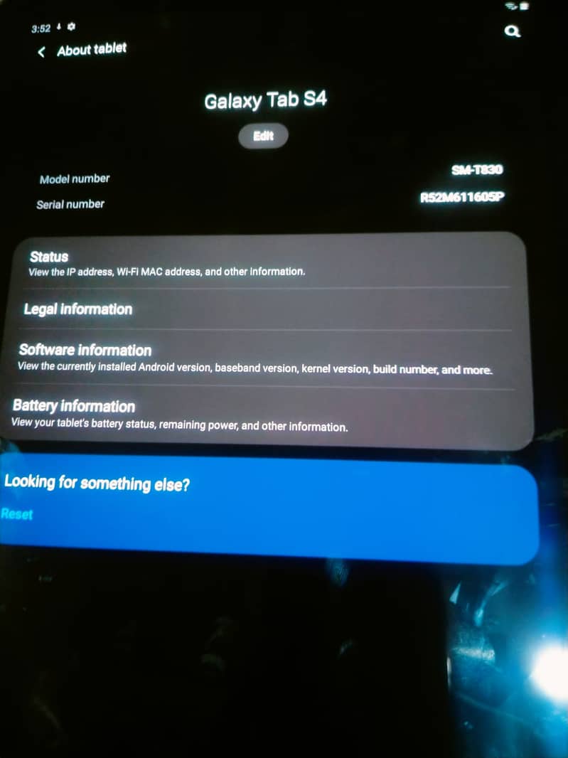 SAMSUNG GALAXY TAB S4. 2