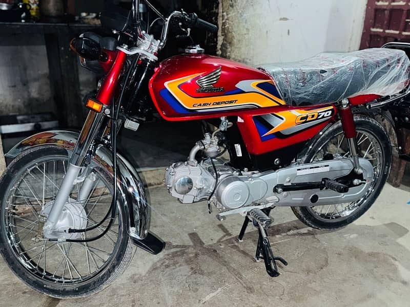 Honda CD 70 2025 modle new Condition 2