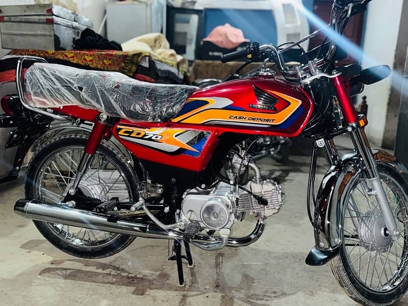 Honda CD 70 2025 modle new Condition 3