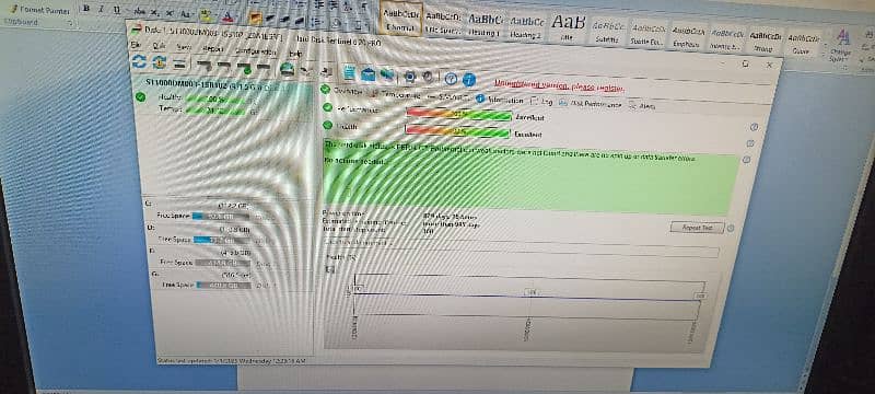 Seagate HDD hard Drive with 100% Health 2