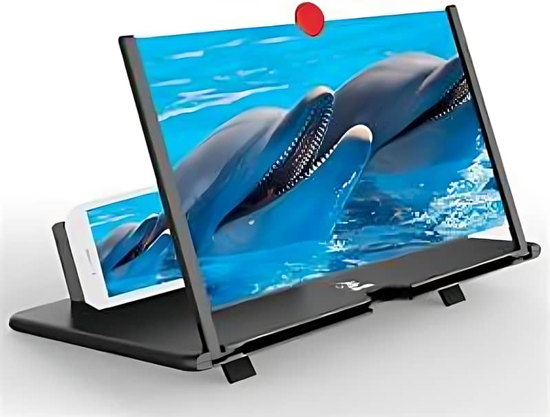 Red Video Amplifying Screen - cash on delivery   free delivery  0