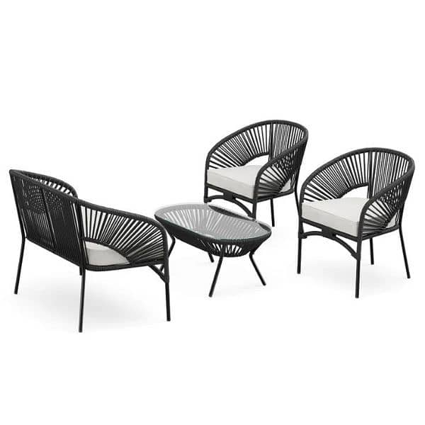 Garden chairs/Rattan sofa sets/dining tables/ UPVC outdoor Furniture 2