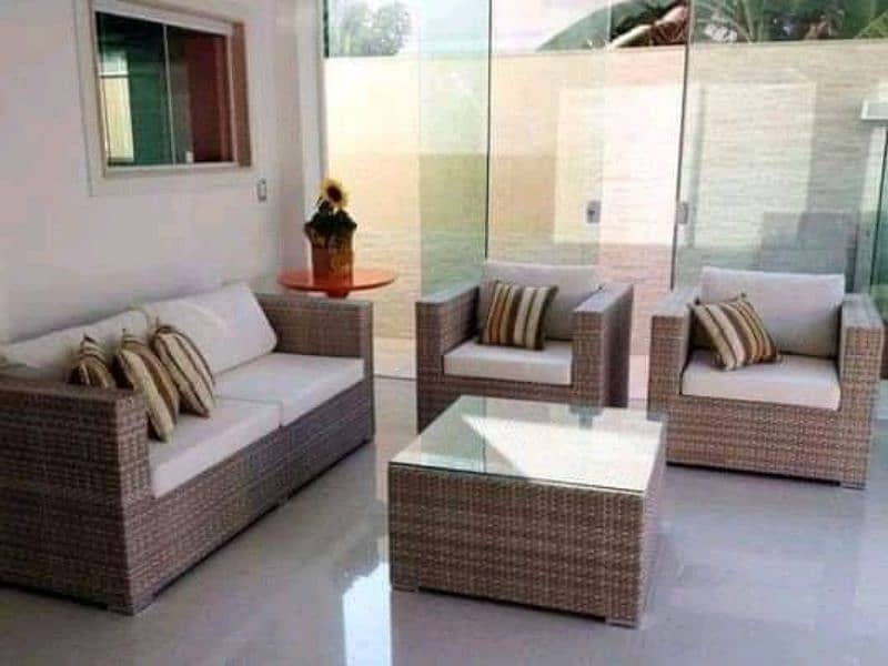 Garden chairs/Rattan sofa sets/dining tables/ UPVC outdoor Furniture 6