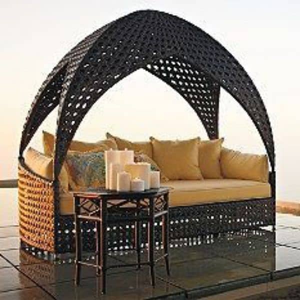 Garden chairs/Rattan sofa sets/dining tables/ UPVC outdoor Furniture 12