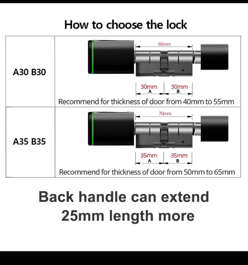 Smart Lock For wooden Door 4