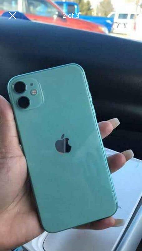 iPhone 11 blue colour new condition 1