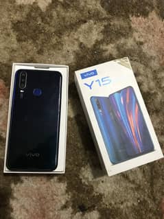 Vivo Y15 Complete Box with 2 paoch